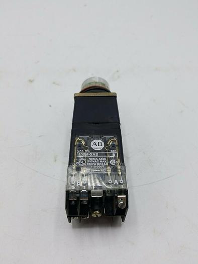 Used Allen Bradley Key Selector Switch 800MR-H31B, Series A