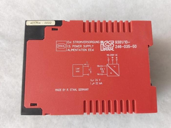 Usato Alimentatore, 9381/10-246-035-50, Eex, R. Stahl, usato sopra