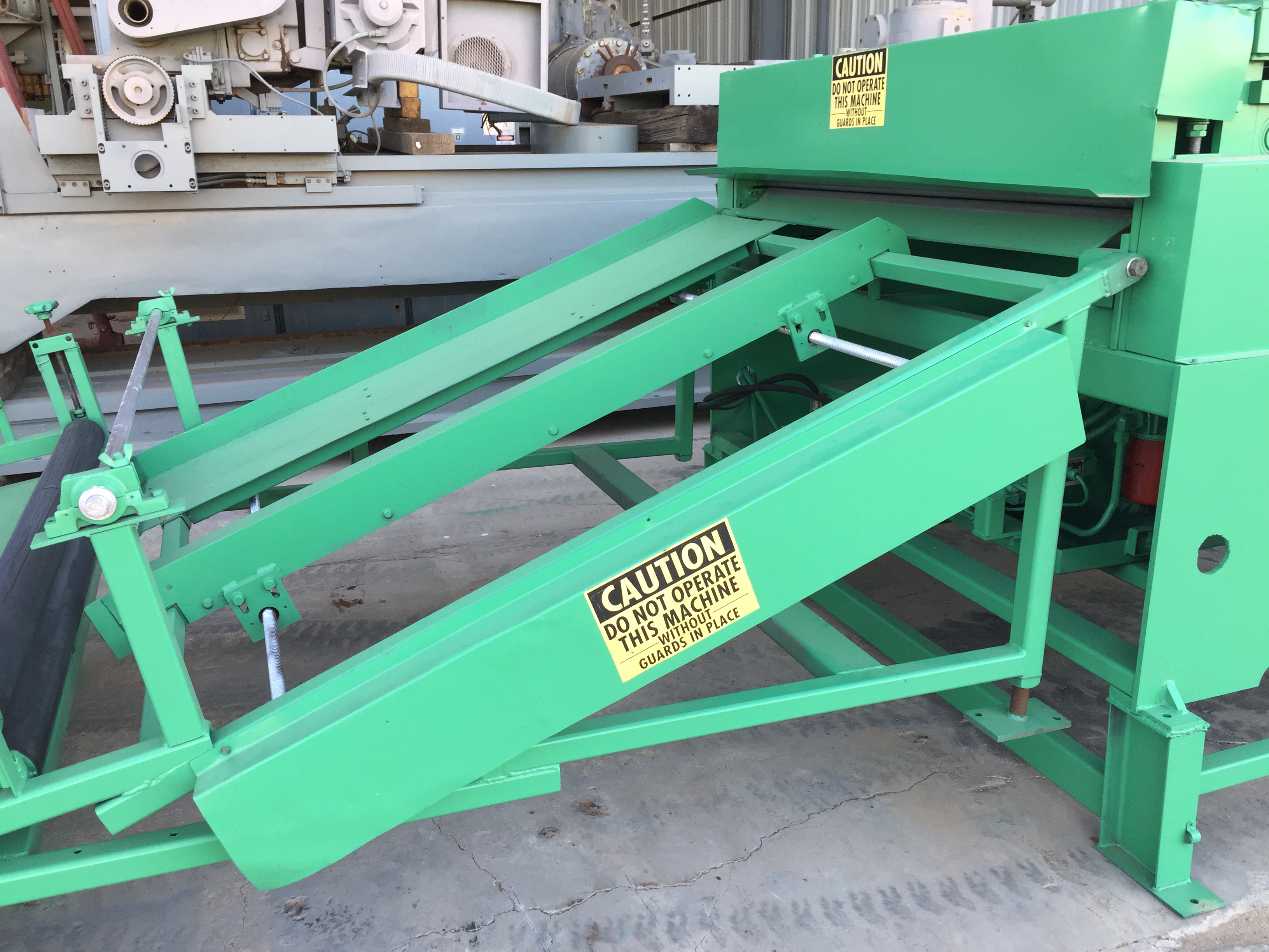 Used 60” x 16 Ga. Engel Blank-it Cut-To-Length Line