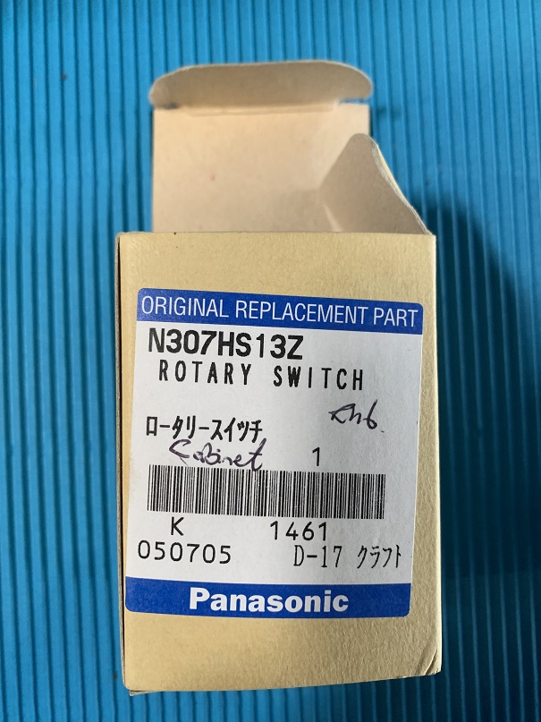 Used Panasonic Rotary Switch N307HS13Z