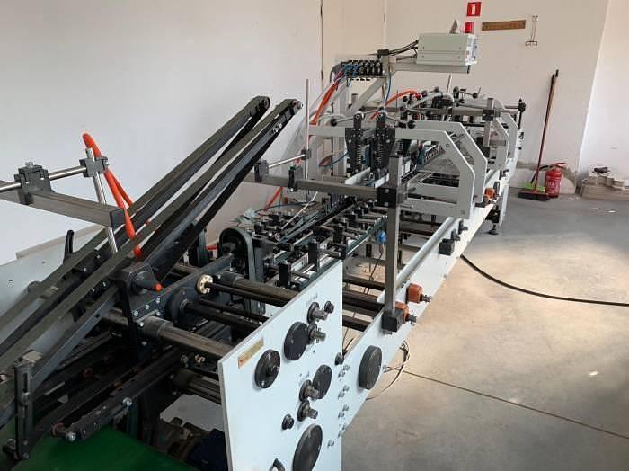 Used Versor SK 60k3 folder gluer in perfect condition (2007)