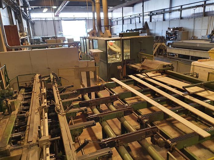 Used Weinig T&G production Linea produzione perline  Hydromat Super 30 B