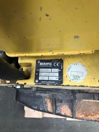 Usato PIASTRA VIBRANTE BOMAG