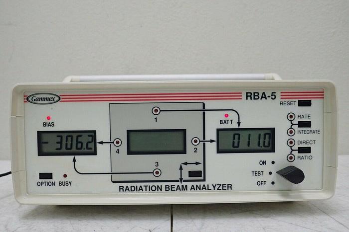 Used Gammex RBA-5 Radiation Beam Analyzer