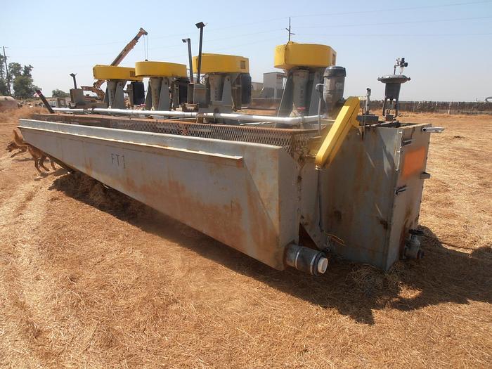 Used Flotation Cell, Bank of Four, Wemco, Size 66 Standard #C740612