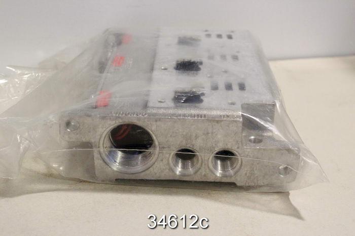 Unused Schrader Bellows K142 076 Manifold Assembly for SK-200 Solenoid Valve #34612