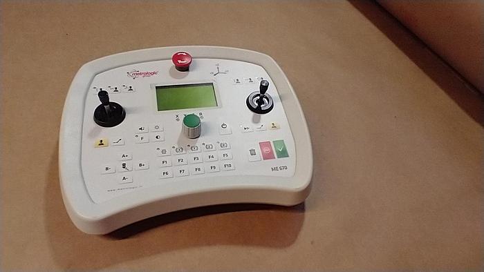 Used CMM 3D touch probe control unit metrologic group ME 670 Portable JoystickGH101