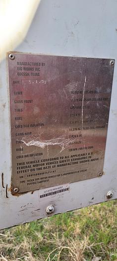 Used Rig Works Mustang 550