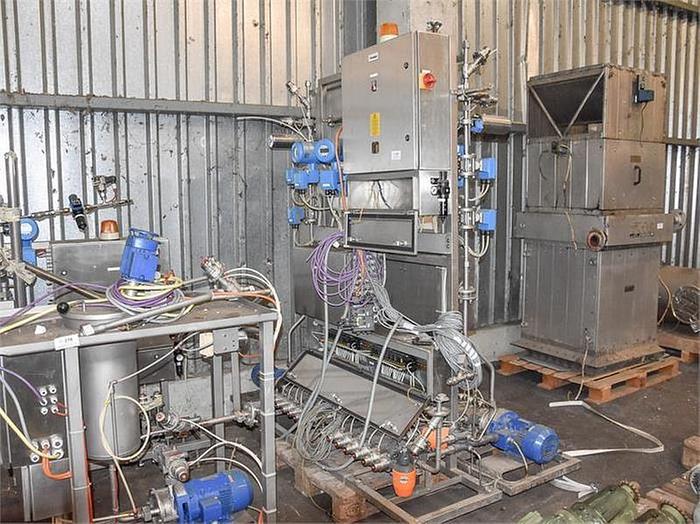 Gebraucht 10 Stück Pneumatisch angesteuerte Edelstahlventile, Preis -95%, Valvole, gebraucht-Top