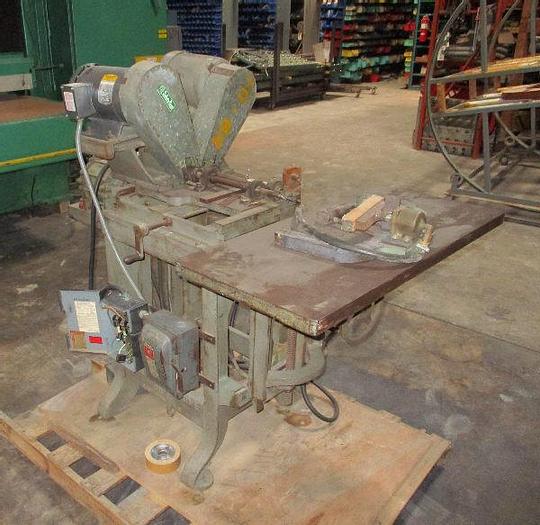 Used CAROLINA DOUBLE-SPINDLE HORIZONTAL BORING MACHINE