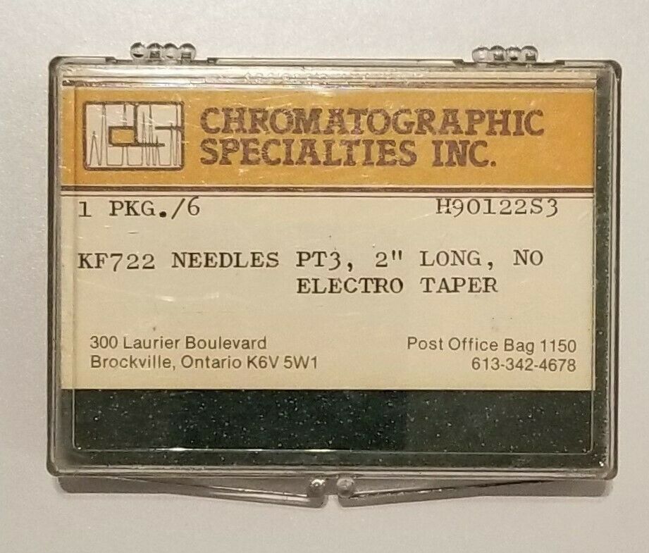 New open box ChromSpec H90122S3 PT3 Injection Needle - 2"L (Pack of 2)