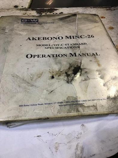 Used 1993 Akebono MINC-26