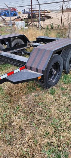 Used 2011 Caterpillar Tandem Axle Trailer 10,000 lb. Axle Rating