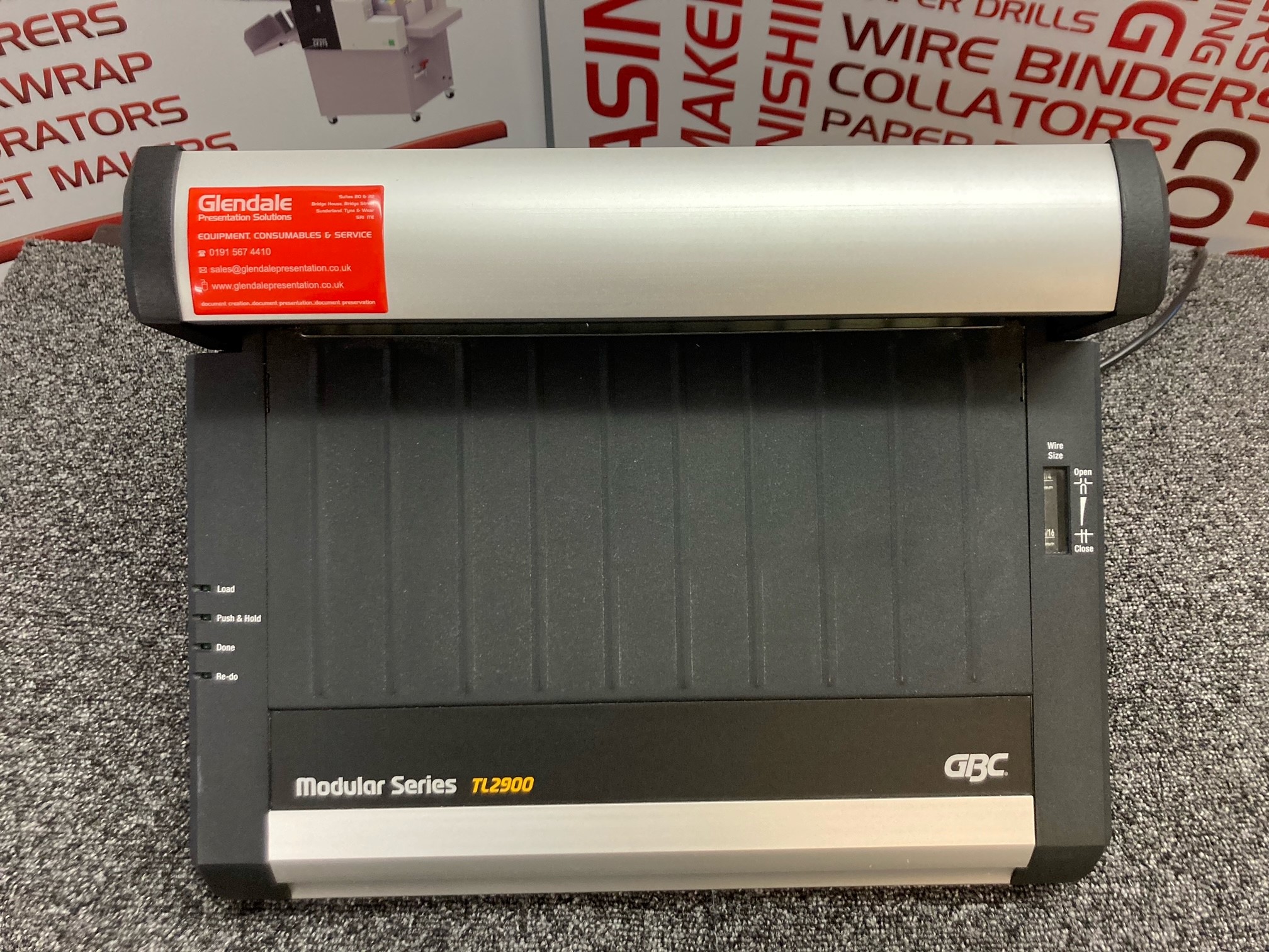 Refurbished Sold GBC TL2900 Wire Closer at Glendale Presentation Solutions