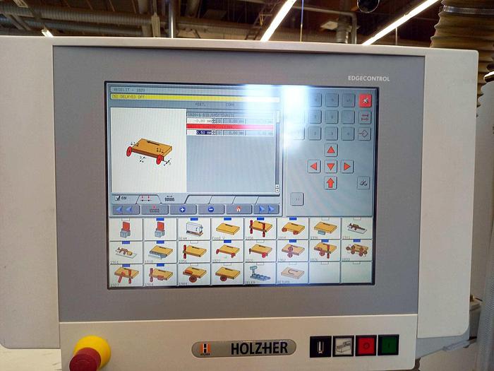 Used Holzher Contriga 1368 edgebander, year 2013
