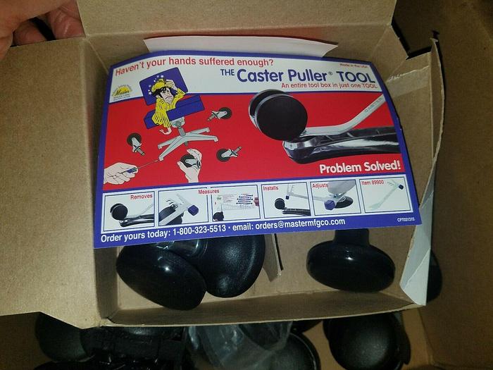 Used 30 Caster Wheels and Stationary Feet +FREE SHIPPING!!