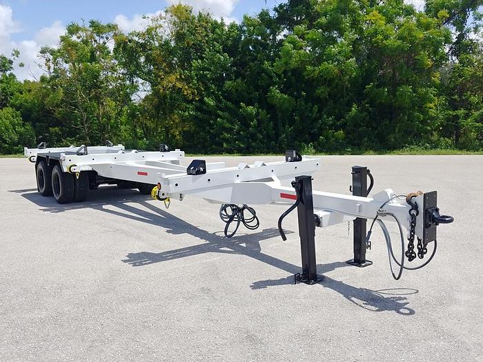 Used 2004 Butler BP-2080-A Extendable Pole Trailer