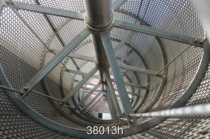 Used Holder Group 1500 Drum Thickener, 216" Face, 60" Diameter #38013