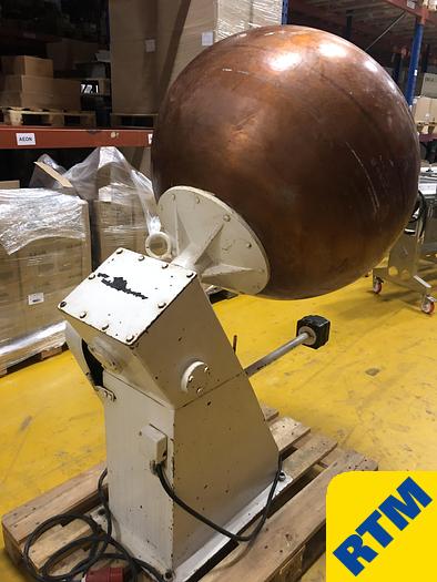 Used (2) Copper Coating Pans