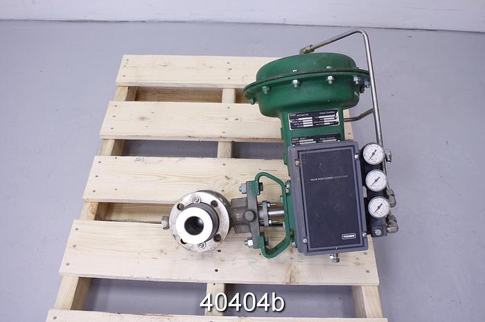 Used Fisher V150 1.5" Vee Ball Valve #40404