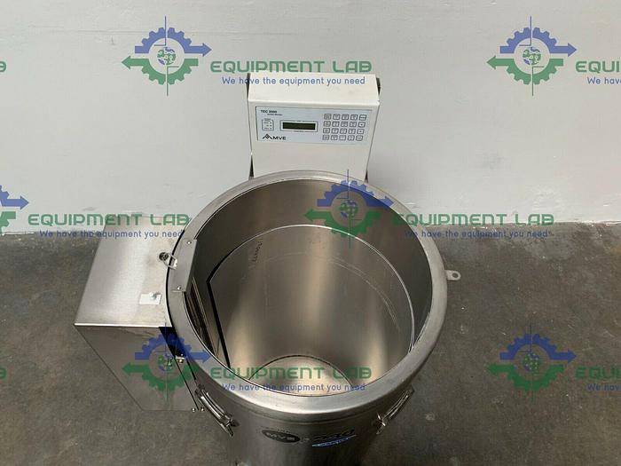 Used CHART MVE 230F Liquid Nitrogen Cryogenic Storage Tank w/ TEC 2000
