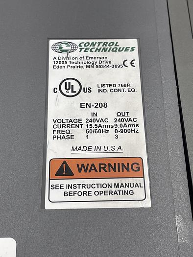 Used Control Techniques EN-208