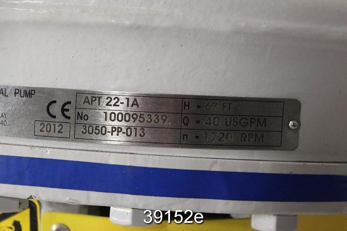 Unused Sulzer APT 22-1A Pump #39152