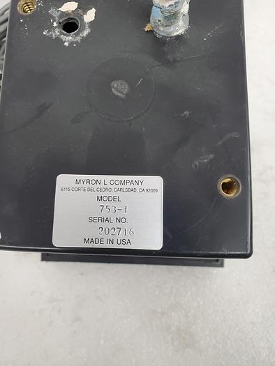 Used MYRON L COMPANY 750 753-1 TEMPERATURE CONTROLLER