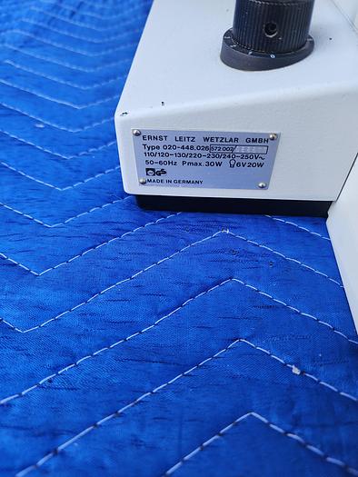 Used Ernst Leitz 10X/0.22 10X/0.20 P NPL FLUOTAR 20X/0.45