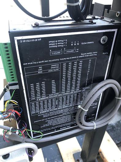 Used GLASS SCRIBE MANUAL WITH CCD CAMERA, MOTION CONTROLLERS XY  SERVO MOTORS, COLOR
