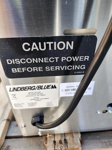 Used THERMO SCIENTIFIC LINDBERG OVEN VO1824SA