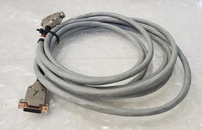 Used AMP DB9 MALE TO FEMALE CABLE