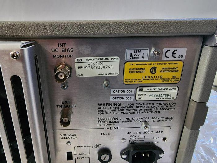 Used HEWLETT PACKARD 4284A PRECISION LCR METER