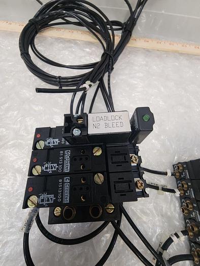 Used CROUZET 81-513-100 LOADLOCK VALVE MODULE