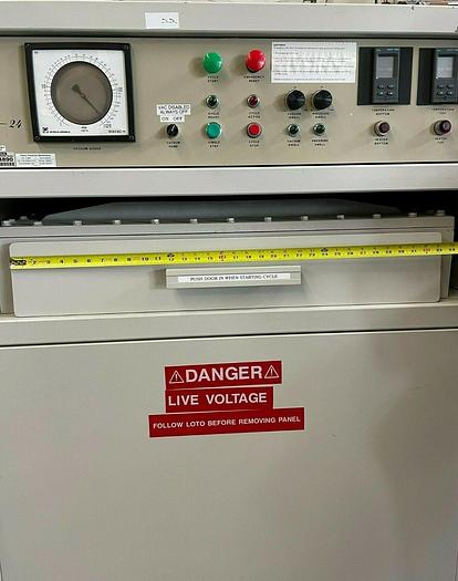 Used OPTEK DPL 24 DIFFERENTIAL PRESSURE LAMINATOR