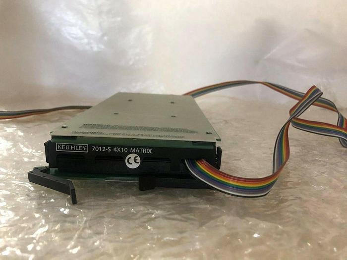 Used KEITHLEY 7012-S 4X10 MATRIX MODULE