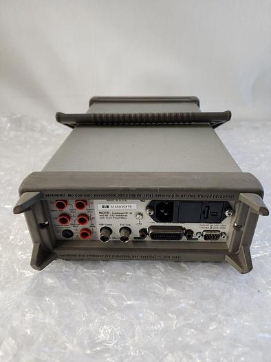 Used HEWLETT PACKARD 34401A MULTIMETER
