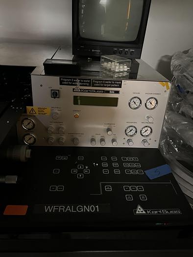 Used KARL SUSS BA6 MASK ALIGNER