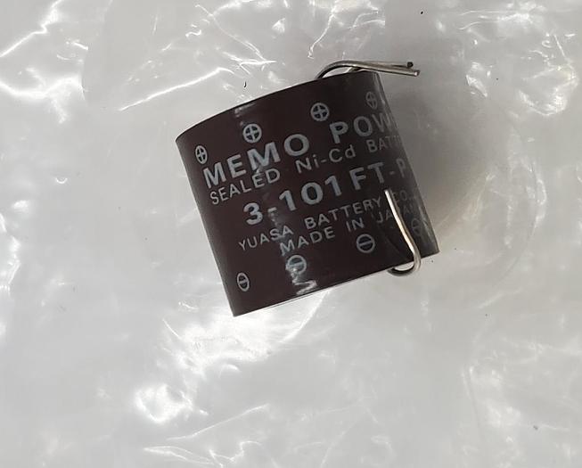 Used YUASA MEMO POWER 3-101FT-P SEALED Ni-Cd BATTERY