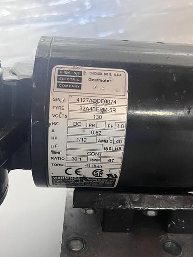 Used BODINE ELECTRIC 32A4BEPM-5R GEARMOTOR