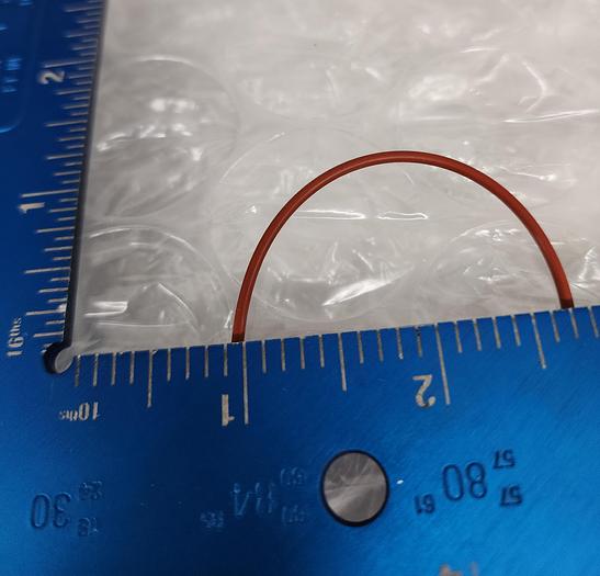 Used SILICON O RINGS 70A SIZE 032