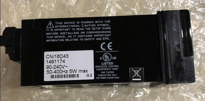 Used OMEGA TEMPERATURE AND PROCESS CONTROLLER CNi16D