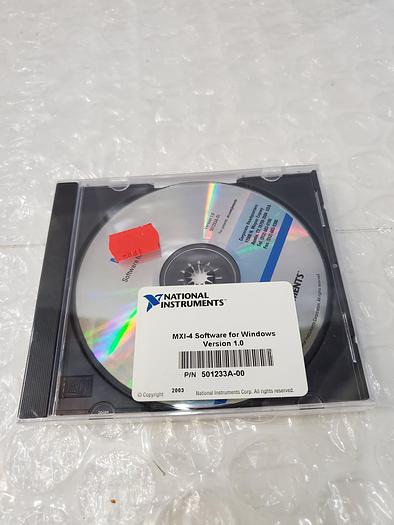 Used NI-DMM INSTRUMENT DRIVER FOR NI DIGITAL MULTIMETERS 501104H-00