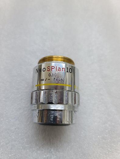 Used OLYMPUS NEO SPLAN 10 .30 F=180 OBJECTIVE