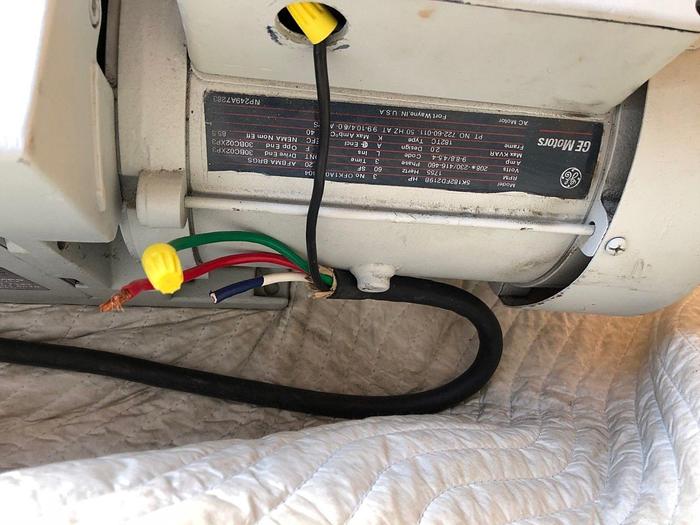 Used GE MOTORS PUMP INTL. PUMP TYPE D40BCS