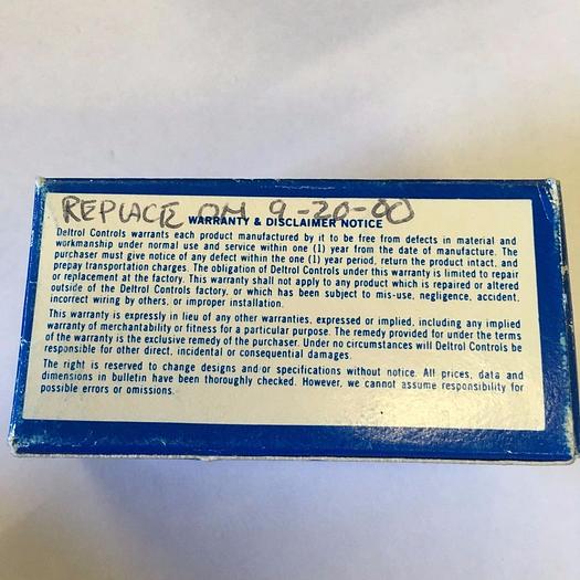 Used DELTROL CONTROLS 20108-84