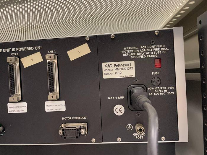 Used NEWPORT MOTION CONTROLLER MODEL MM3000-OPT