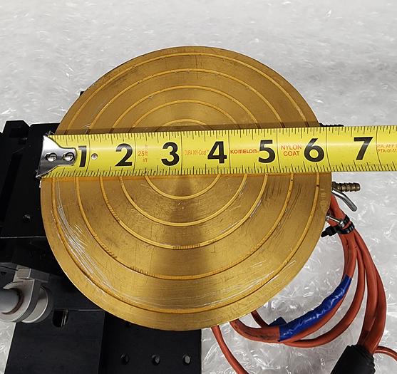 Used STAGE, 6 IN GOLD HEATED CHUCK XYZ MOVEMENT MICROMETERS