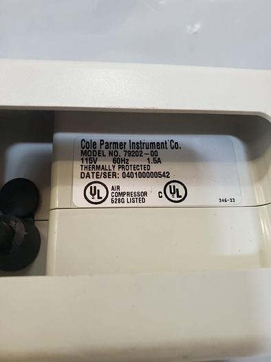 Used COLE PARMER AIR ADMIRAL 79202-00