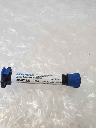 Used DYMAX LOW-SHRINK OP-67-LS ADHESIVE